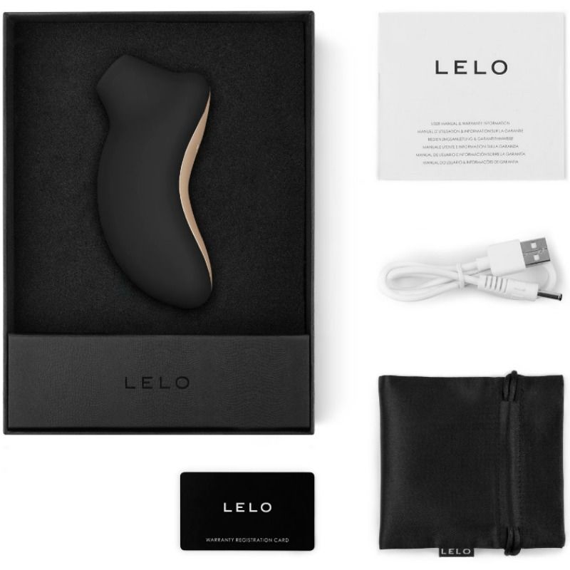 LELO - STIMOLATORE CLITORIDE SONA NERO – Stimolatore dell'aria nessuna vibrazione – foto 4