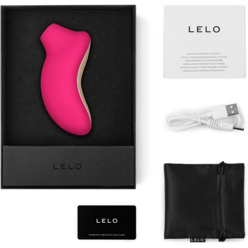 LELO - STIMOLATORE CLITORIDE SONA CRUISE CHERRY – Stimolatore dell'aria nessuna vibrazione – foto 3