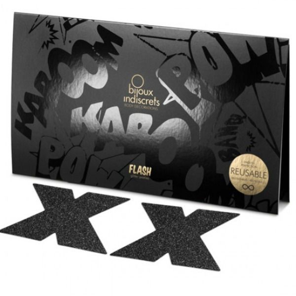BIJOUX INDISCRETS - FLASH CROSS CAPPUCCI NERI – Fodere – foto 3