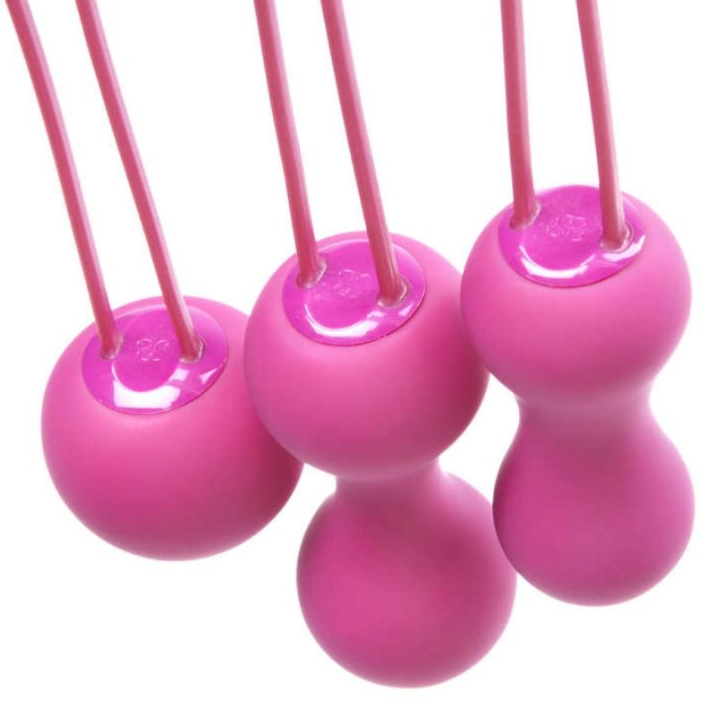 JE JOUE - PALLE AMI KEGEL - FUCSIA – Sfere di silicone – foto 2