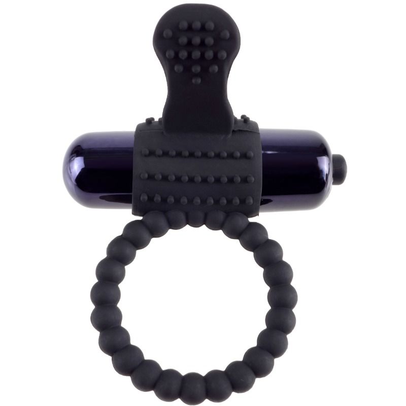 FANTASY C-RINGZ - ANELLO VIBRANTE IN SILICONE NERO – Cockring con vibrazione – foto 2