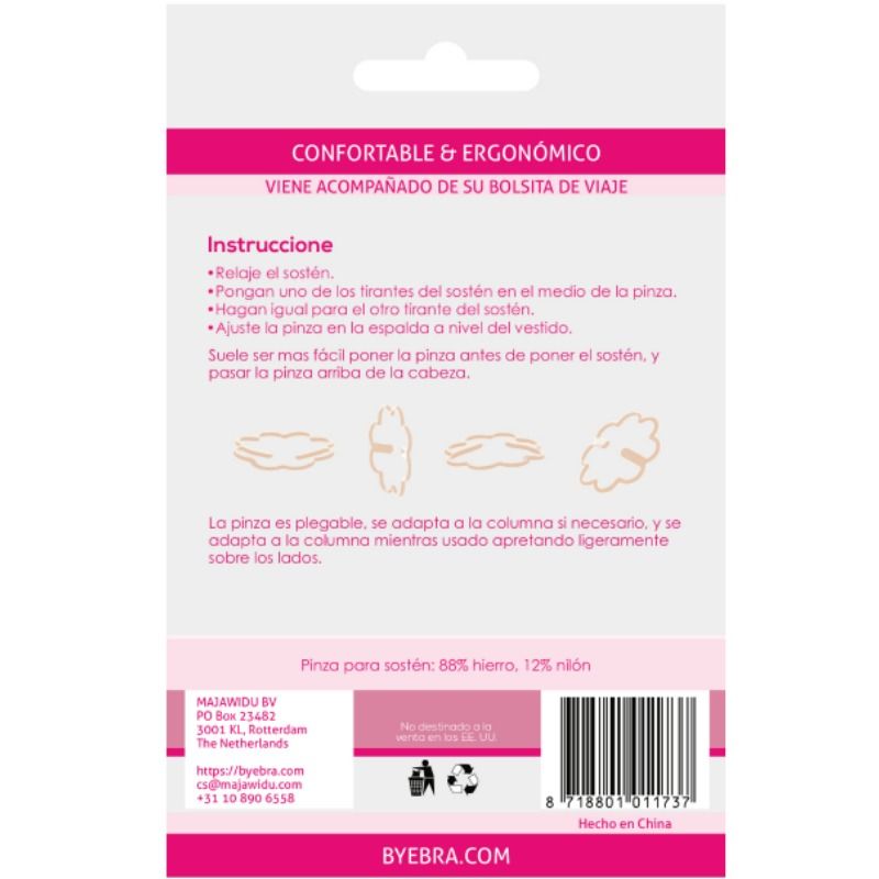 BYE-BRA - CLIP PER REGGISENO – Accessori Reggiseni – foto 3