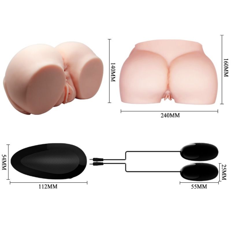 CRAZY BULL - VAGINA E ANO REALISTICI CON VIBRAZIONI – Vagine con vibrazione – foto 9