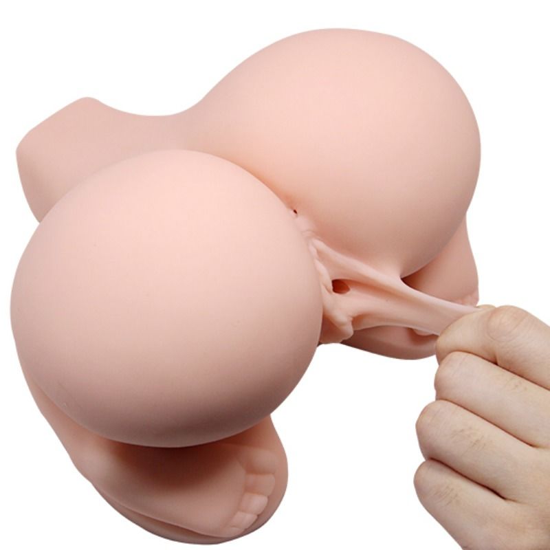 CRAZY BULL - POSIZIONE REALISTICA DEL CANE INDIETRO DOPPIO CANALE – Vagine con vibrazione