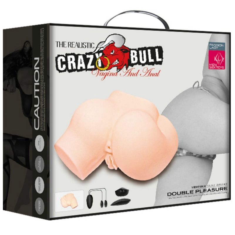 CRAZY BULL - CALCIO CON VAGINA E ANO REALISTICI E VIBRAZIONI – Vagine con vibrazione – foto 11