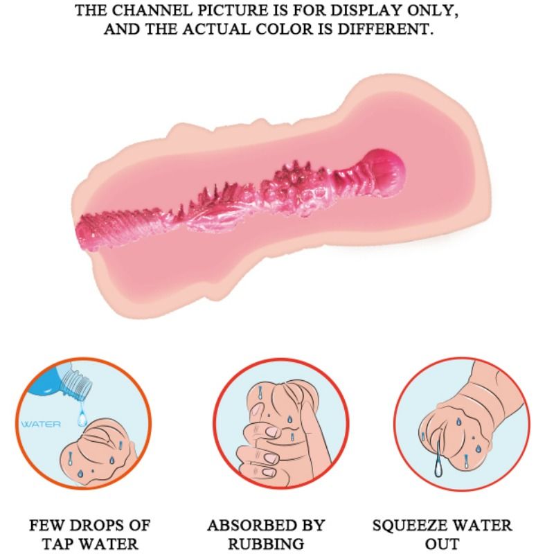 CRAZY BULL - MASTURBADOR VAGINA CON PELLE ACQUATA CON PROIETTILI VIBRANTI – Proiettili vibranti – foto 6