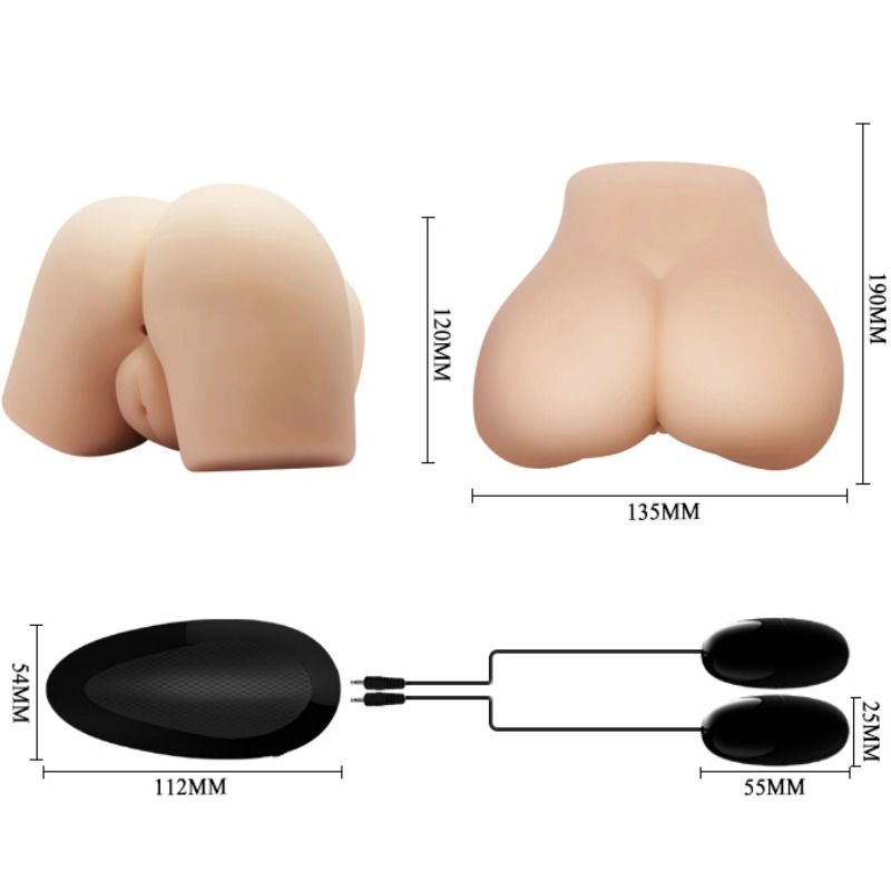 CRAZY BULL - VAGINA E ANO REALISTICI CON VIBRAZIONE POSIZIONE 4 – Vagine con vibrazione – foto 9