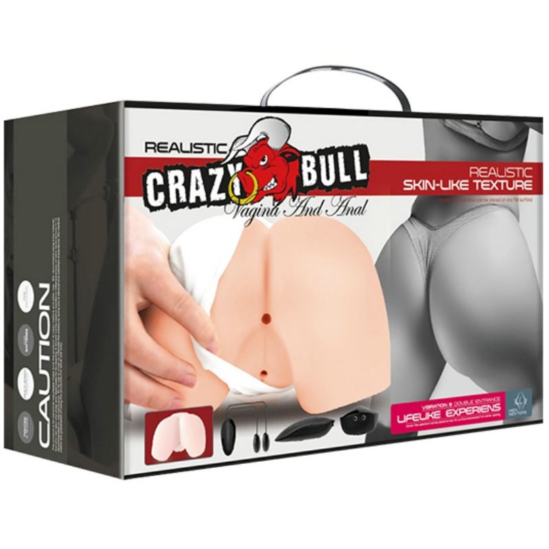 CRAZY BULL - VAGINA E ANO REALISTICI CON VIBRAZIONE POSIZIONE 4 – Vagine con vibrazione – foto 12