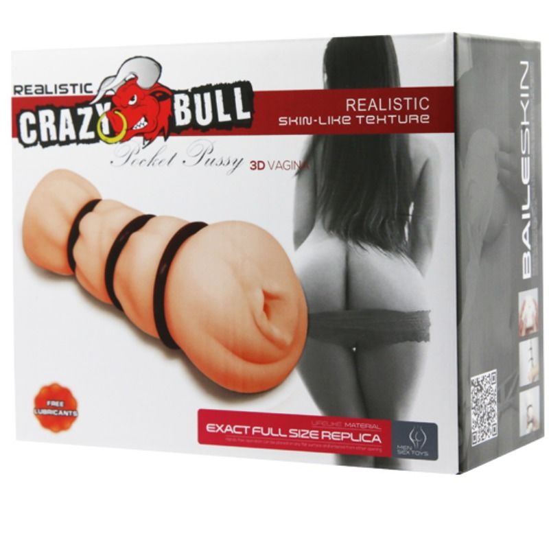 CRAZY BULL - MASTURBATORE VAGINA CON ANELLI – Vagine con vibrazione – foto 7