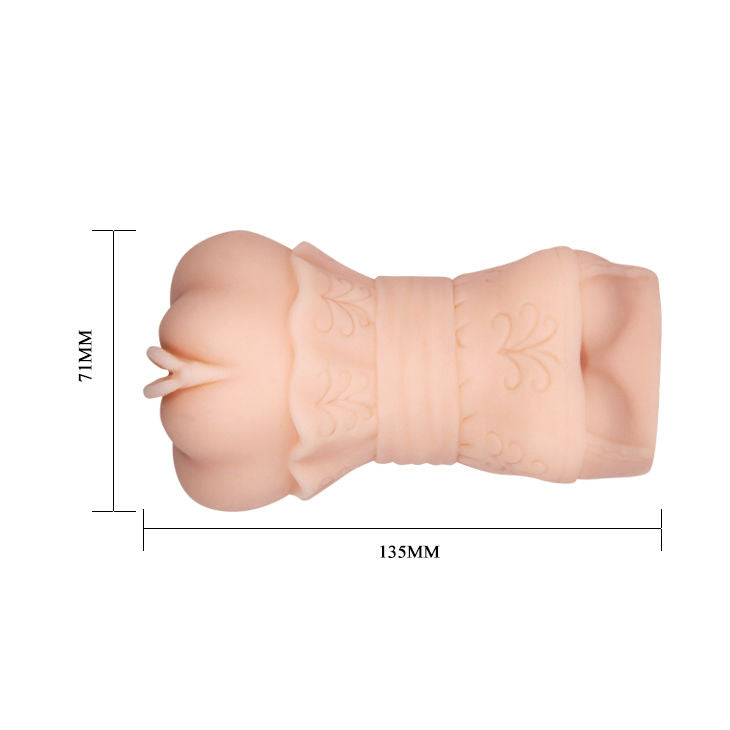 CRAZY BULL - MASTURBADOR PELLE ACQUA MODELLO VAGINA 2 – Vagine con vibrazione – foto 4