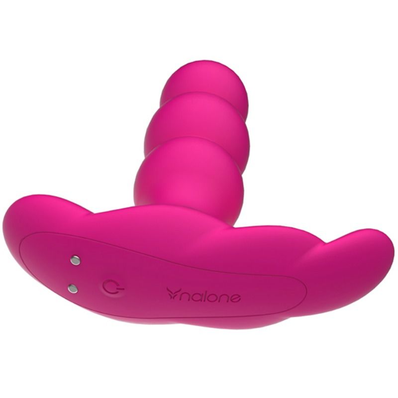 NALONE - VIBRATORE ANALE PEARL TELECOMANDO NERO – Telecomando – foto 3