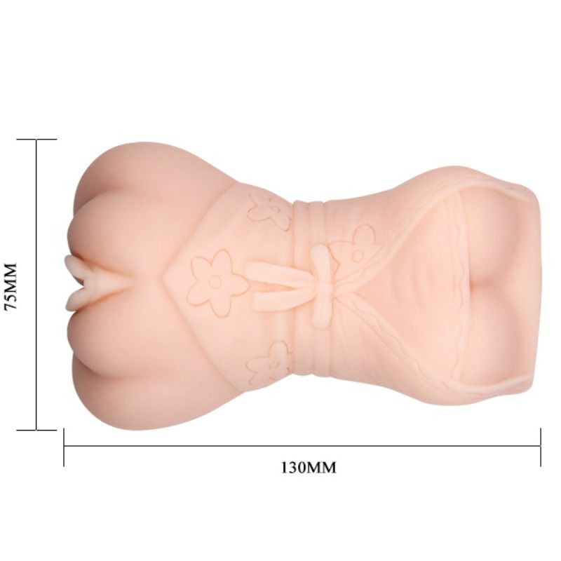 CRAZY BULL - MASTURBADOR PELLE ACQUA MODELLO VAGINA 4 – Vagine con vibrazione – foto 3