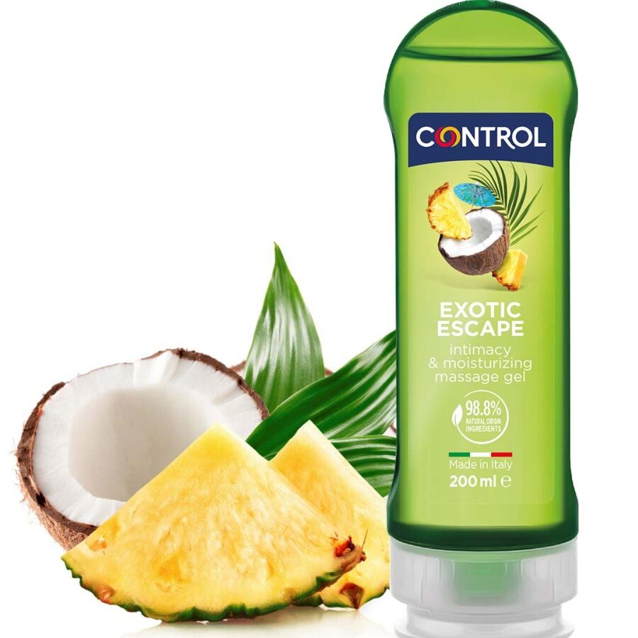 CONTROL - 2 EN 1 MASSAGGIO E PIACERE ESOTICO 200 ML – Oli Aromatizzati