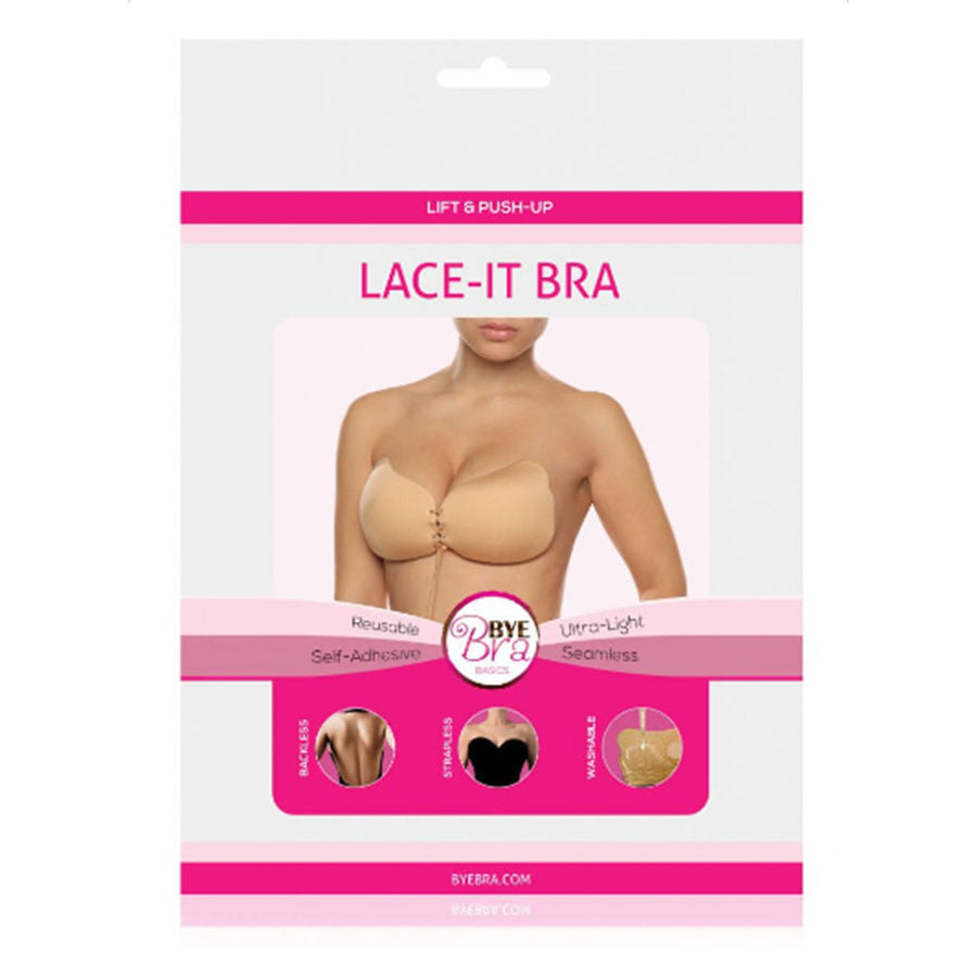 BYE-BRA - LACE-IT VALORIZZAZIONE PUSH-UP NERO COPPA B – Reggiseni – foto 3