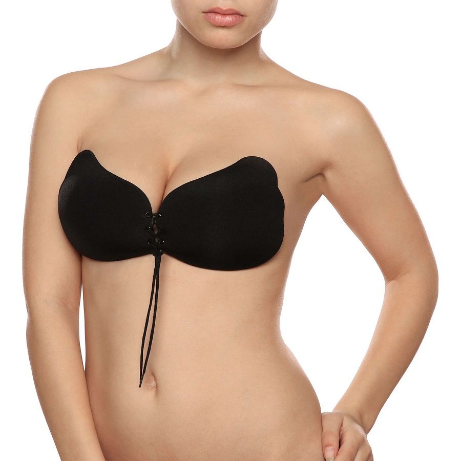 BYE-BRA - LACE-IT VALORIZZAZIONE PUSH-UP NERO COPPA D – Reggiseni
