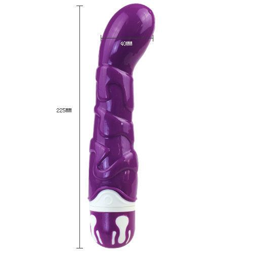 BAILE - CAZZO REALISTICO A 10 RITMI SENSAZIONE VIOLETTO – Vibratori HI-TECH – foto 2