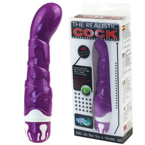 BAILE - CAZZO REALISTICO A 10 RITMI SENSAZIONE VIOLETTO – Vibratori HI-TECH – foto 6