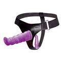 BAILE - PETTORINA ANALE E VAGINALE FEMMINILE LILLA PUNTO G 17 CM – Imbracature senza vibrazioni
