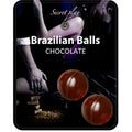 SECRETPLAY - 2 PALLINE BRASILIANE CIOCCOLATO – Palle brasiliane