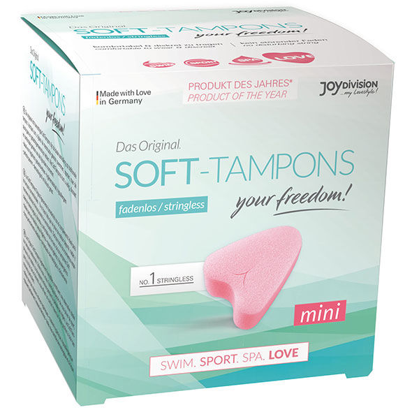 JOYDIVISION SOFT-TAMPONS - TAMPONI MORBIDI ORIGINALI MINI 3 UDS – Tampone igienico
