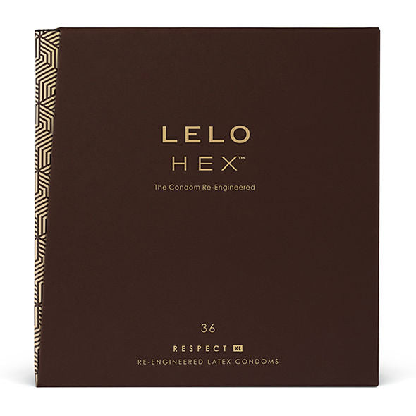 LELO - PRESERVATIVI HEX RESPECT XL 36 CONFEZIONE – Taglia XL (grande)