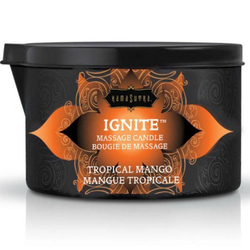 KAMASUTRA - CANDELA DA MASSAGGIO KAMASUTRA - MANICO TROPICALE 170 GR – Candele da massaggio – foto 2