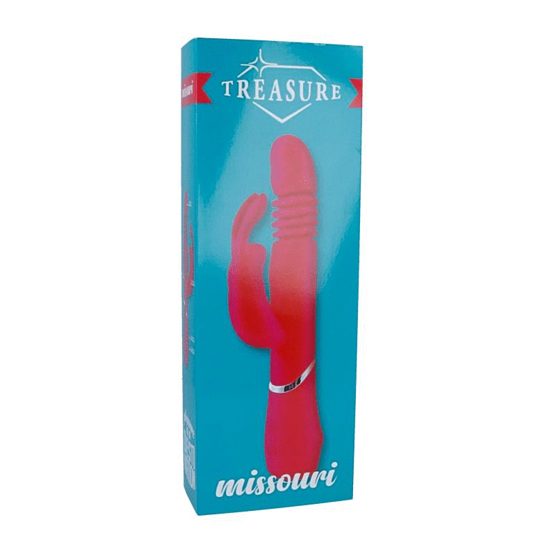 TESORO MISSOURI ROSA IN SILICONE – Vibratori di coniglio – foto 4