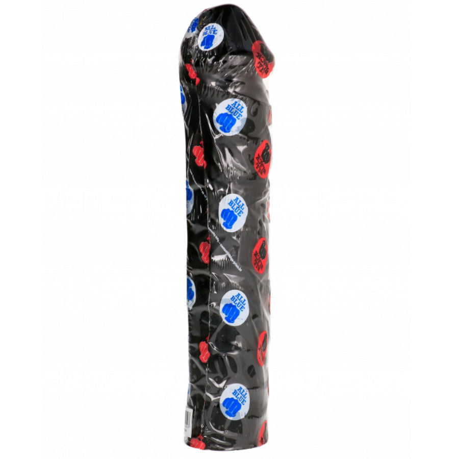 ALL BLACK - DILDO GIGANTE CON PUGNO MORBIDO 32 CM – Peni realistici – foto 3