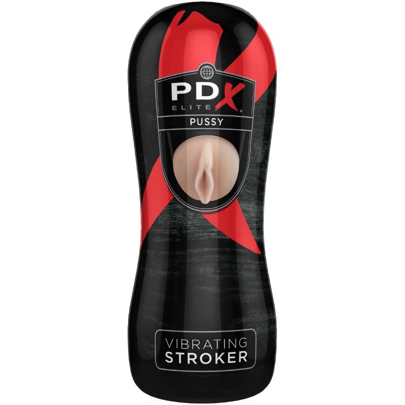 PDX ELITE - STROKER VIBRANTE DELLA FIGA – Vagine con vibrazione – foto 2