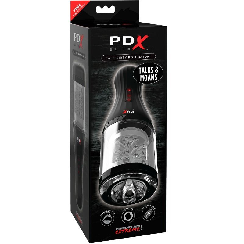 PDX ELITE - PARLA ROTOBATORE SPORCO – Vagine con vibrazione – foto 2