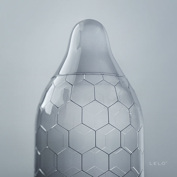 LELO - SCATOLA PER PRESERVATIVI LELO - HEX 36 UNIT – Punti e smagliature – foto 3