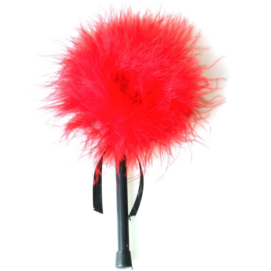 GIOCO SEGRETO - SPOLVERINO MARABOU ROSSO – Piume – foto 3