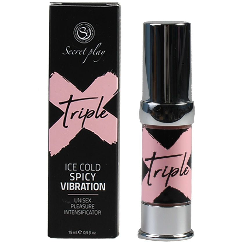 SECRETPLAY - TRIPLE X UNISEX PLEASURE INTENSIFICATOR – Vibratore liquido