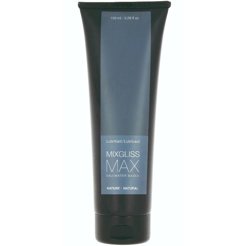 MIXGLISS - MAX LUBRIFICANTE A BASE ACQUA EXTRA LUBRIFICAZIONE 150 ML – Anale