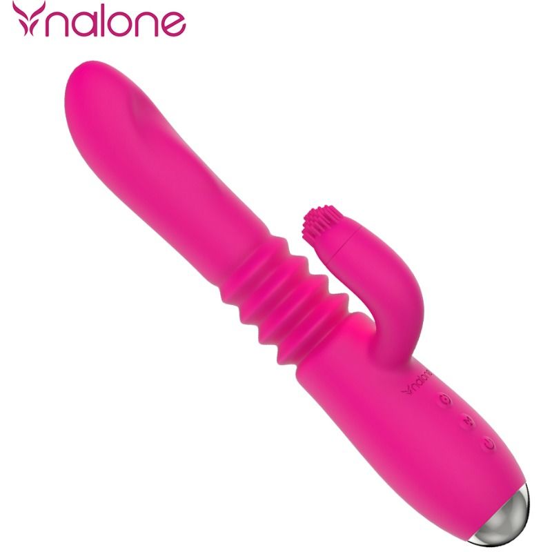 NALONE - VIBRATORE UP&DOWN E RABBIT CON ROTAZIONE – Vibratori HI-TECH – foto 5