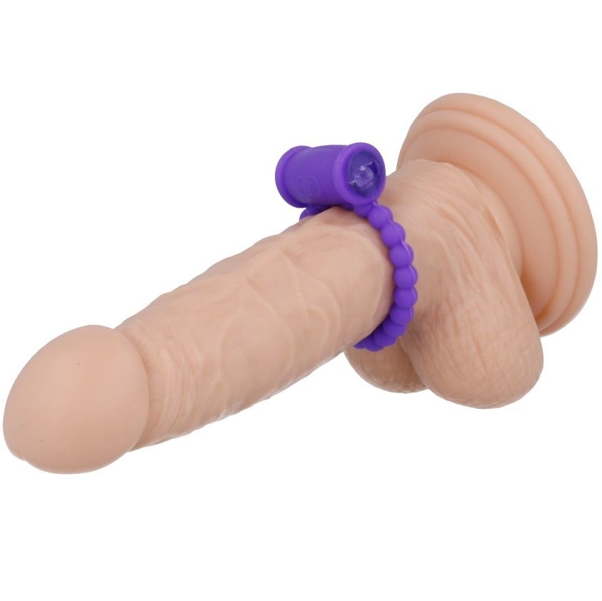 CASUAL LOVE - ANELLO VIBRATORE PER 25 COPPIE VIOLA – Cockring con vibrazione – foto 3