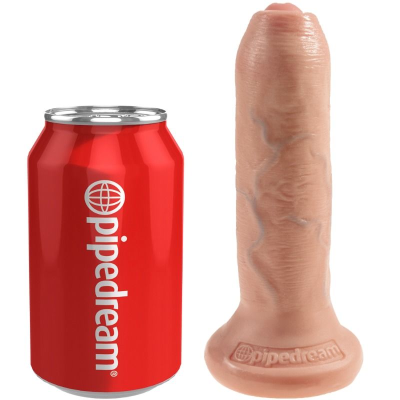 KING COCK - DILDO REALISTICO CARNE NON TAGLIATA 15 CM – Peni realistici