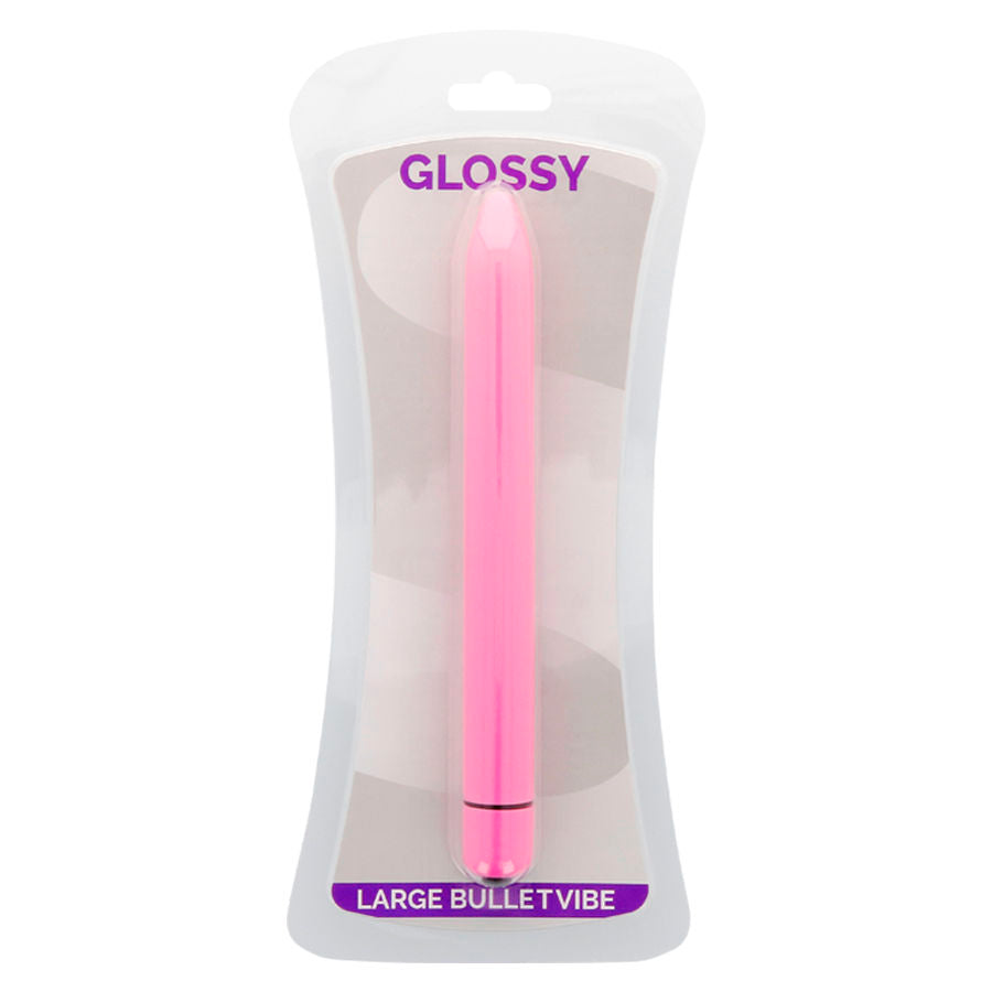 GLOSSY - VIBRATORE SLIM DEEP ROSE – Mini vibratori – foto 3