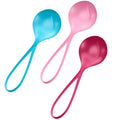 SATISFYER - SET DA ALLENAMENTO LOVEBALLS 3 – Sfere di silicone
