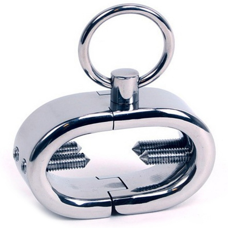 METAL HARD - BRACCIALE PER TESTICOLO – Anelli per pene in metallo BDSM