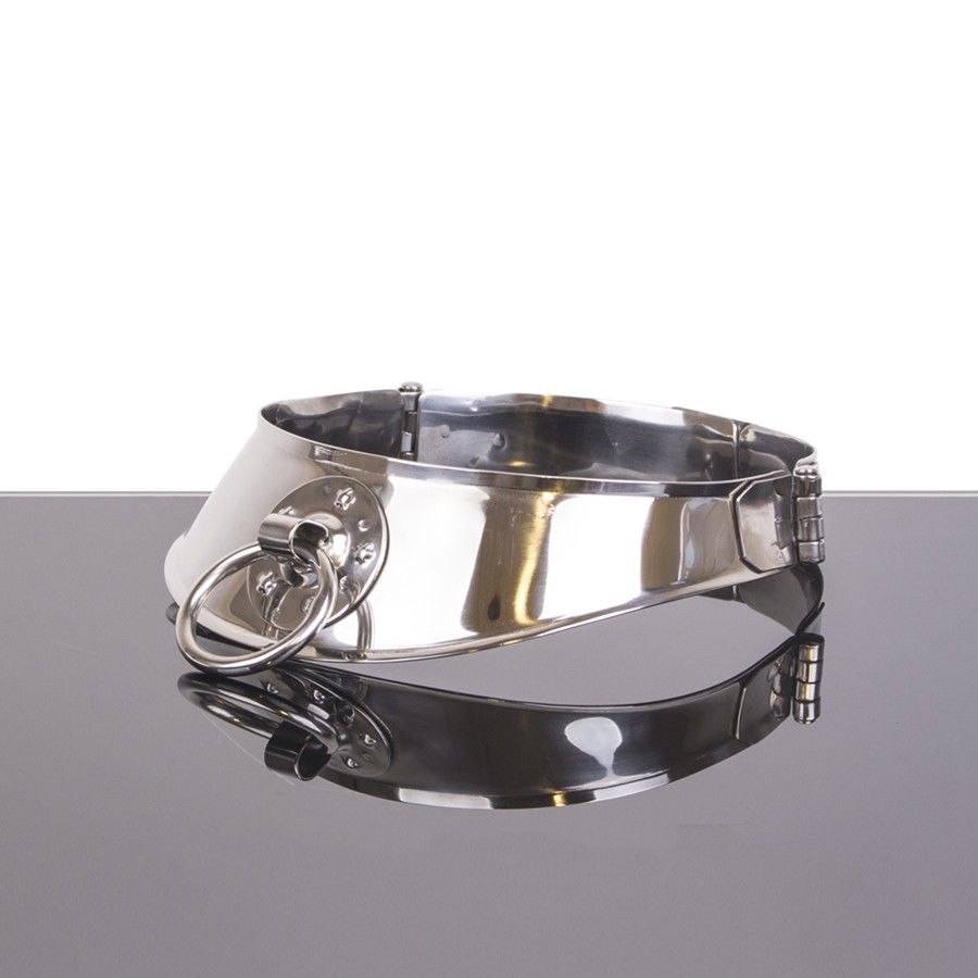 METAL HARD - COLLARE DI TRATTENUTA CON ANELLO – Collane – foto 2