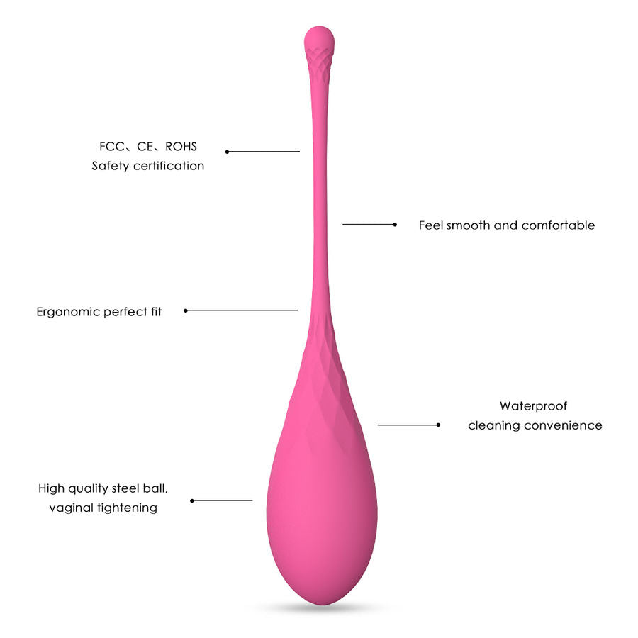 LESLIE - SET PER ALLENAMENTO MUSCOLI PELVICI  KEGEL FIT 6 PEZZI – Sfere di silicone – foto 4