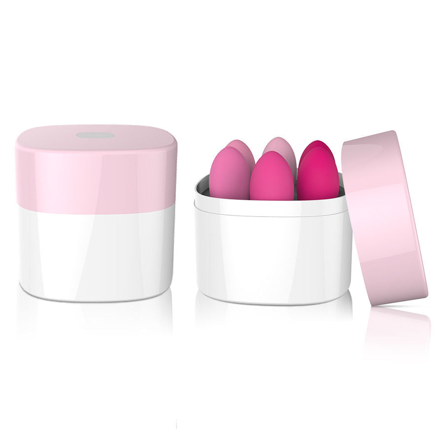 LESLIE - SET PER ALLENAMENTO MUSCOLI PELVICI  KEGEL FIT 6 PEZZI – Sfere di silicone – foto 7