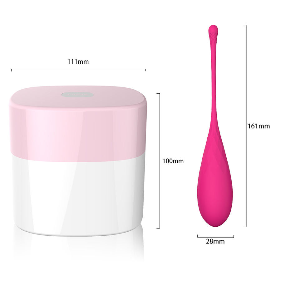 LESLIE - SET PER ALLENAMENTO MUSCOLI PELVICI  KEGEL FIT 6 PEZZI – Sfere di silicone – foto 8