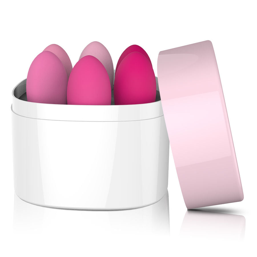 LESLIE - SET PER ALLENAMENTO MUSCOLI PELVICI  KEGEL FIT 6 PEZZI – Sfere di silicone – foto 3
