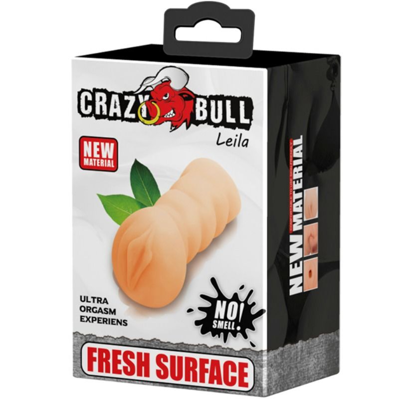 CRAZY BULL - MASTURBADOR LEILA VAGINA 13.5 CM – Vagine con vibrazione – foto 6
