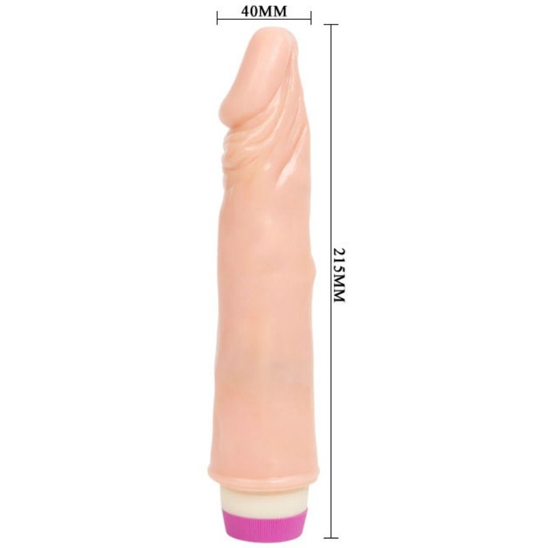 BAILE - ONDE DI PIACERE VIBRATORE 21.5 CM PRINCIPIANTI – Vibratori realistici – foto 5