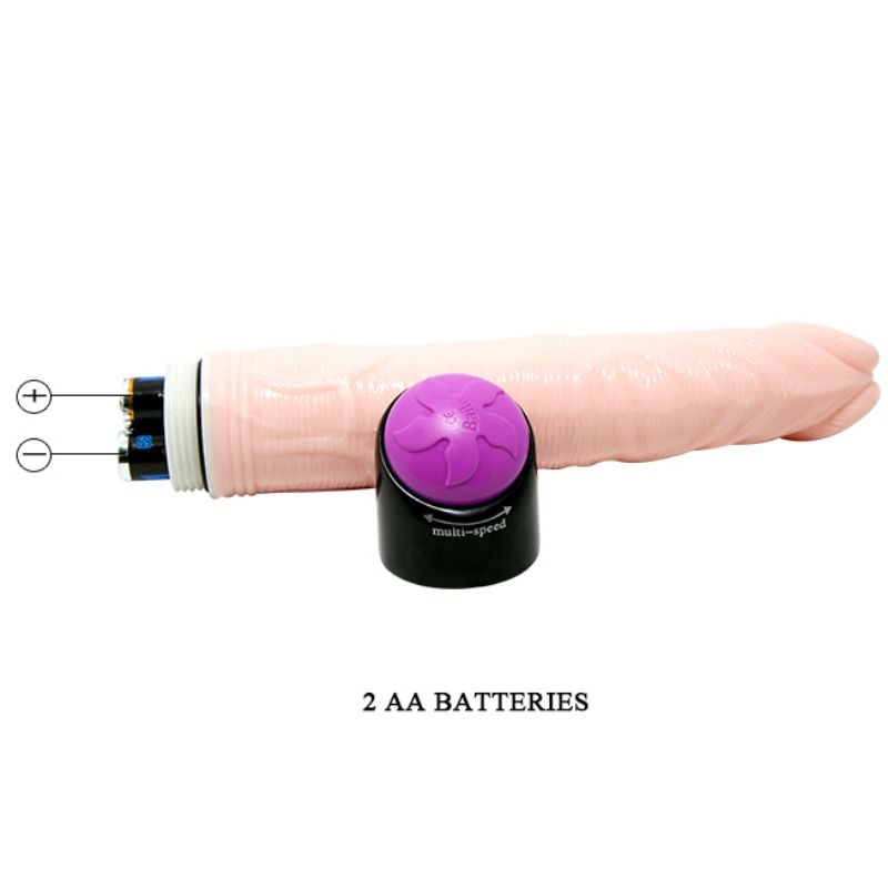 BAILE - ADOUR CLUB VIBRATORE REALISTICO 23 CM NATURALE – Vibratori realistici – foto 2