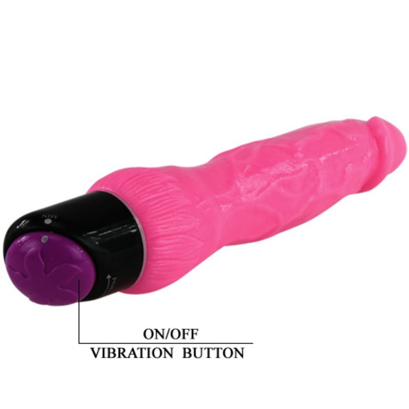 BAILE - VIBRATORE SESSO REALISTICO COLORATO ROSA 24 CM – Vibratori realistici – foto 6