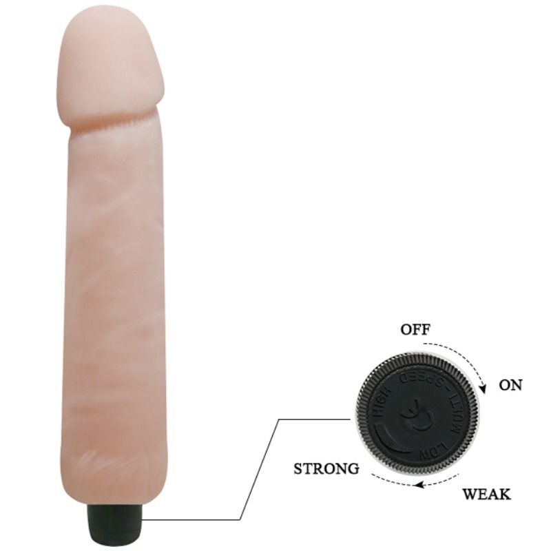 BAILE - DILDO VIBRATORE LOVE COMPANION 25 CM – Vibratori realistici – foto 5
